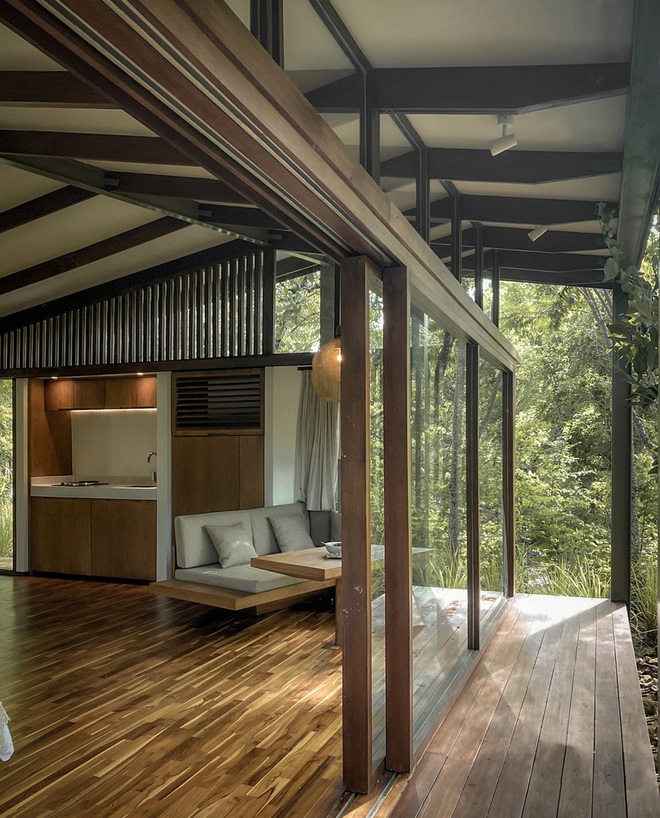 Ngôi nhà tiện nghi có tường được đúc từ thùng carton tái chế - 3